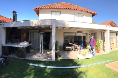 Instalación de techo en terraza